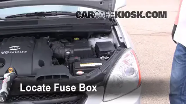 2007 Kia Rondo LX 2.7L V6 Fusible (motor) Cambio